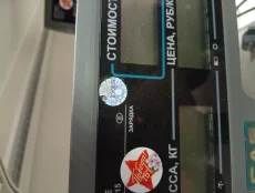 Весы торговые CAS ER 15 до 15 кг. рабочие, поверенные в 2025 г