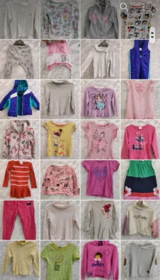 Вещи для девочки от 1 года до 5 лет. Более 200 вещ