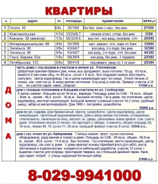 Квартира в центре города по ул. Октябрьская, 123