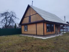 Новый деревянный дом с электро отоплением