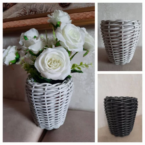 Ваза-корзинка для благоустройства захоронений