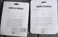 Стопор для дверей "Педаль" 9, 5*3, 5 см., набор 4 шт.