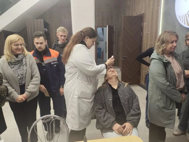«Бобруйские электрические сети» провели скрининг здоровья сотрудников