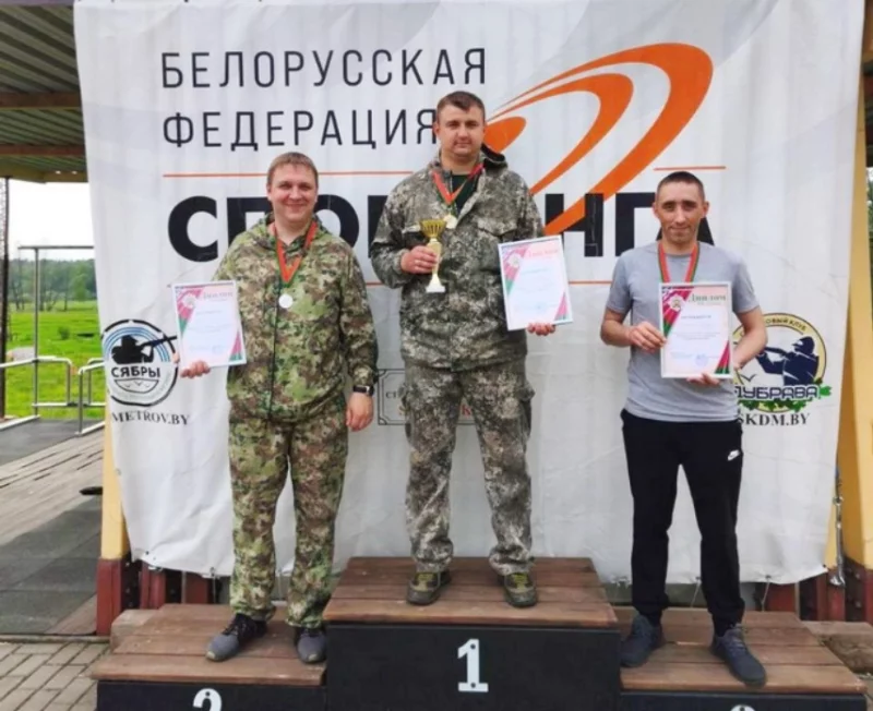 Бобруйчанин Вадим Худовец – серебряный призёр областных соревнований по компакт-спортингу
