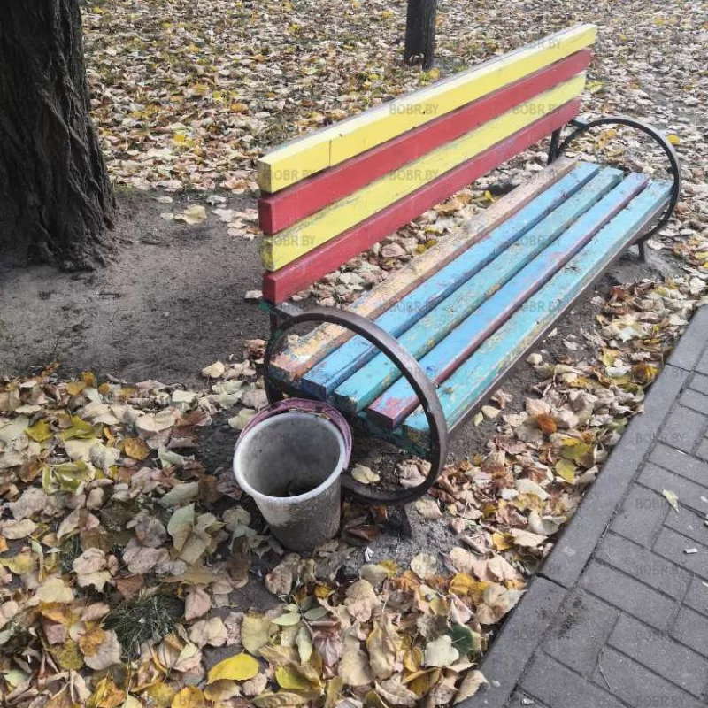 На нормальную мусорку денег не хватило