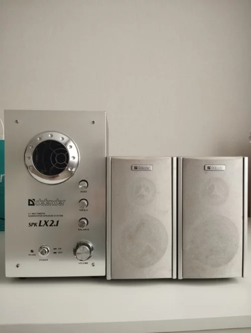 Сабвуфер+2 колонки Defender