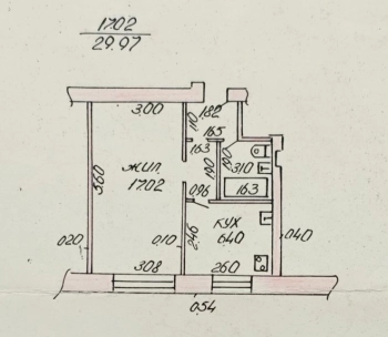 1-комнатная квартира в центре