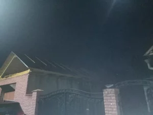 Доделать крышу на гараже