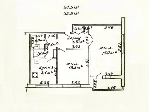 2-комнатная квартира в центре, ул. Урицкого, 75