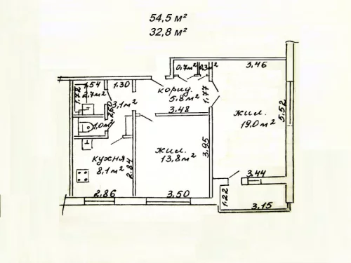 2-комнатная квартира в центре, ул. Урицкого, 75. 29900 у.е