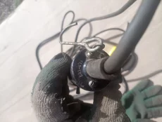 переноска автомобильная 5, 7 метра под автолампочку 12-24В, СССР.