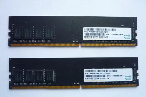 Оперативная память Apacer 16GB DDR4 2 по 8