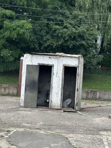 Сантехнический бетонный блок