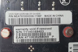 Видеокарта GT 610 1Гб