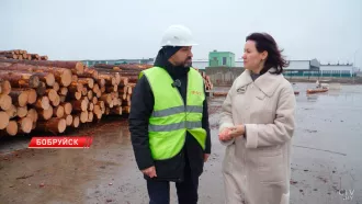 Уникальное предприятие по деревообработке открыли в Бобруйске