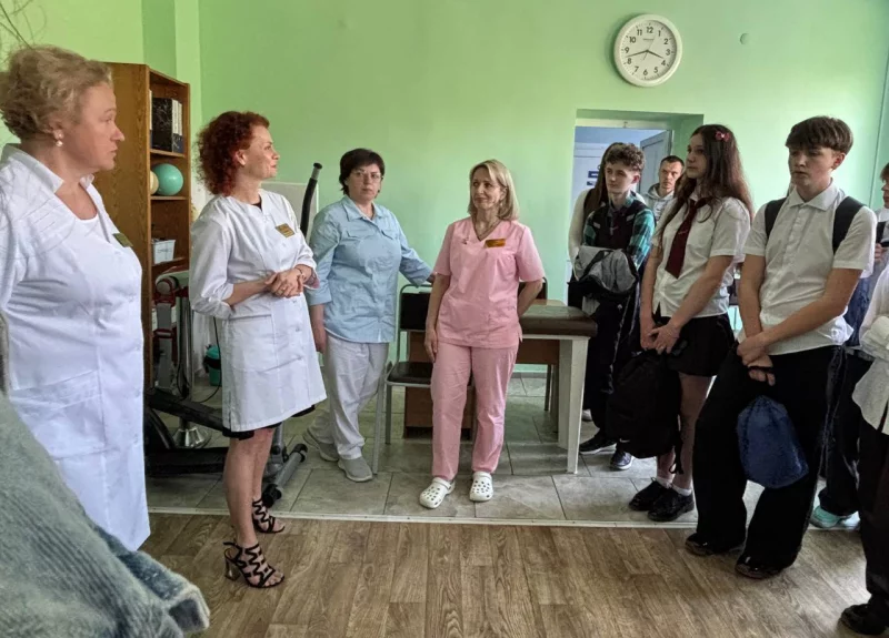 Профориентация в Бобруйской центральной больнице