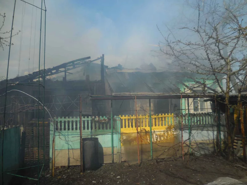 На Кирова горел дом