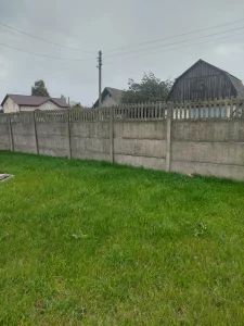 Бетонный забор