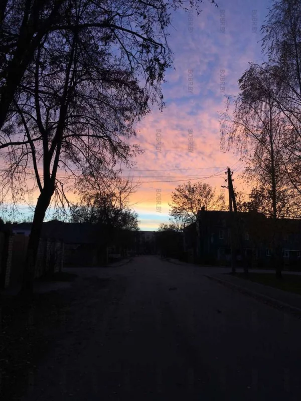 Закат в городе!