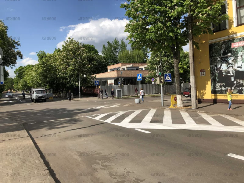 Новая разметка в городе 