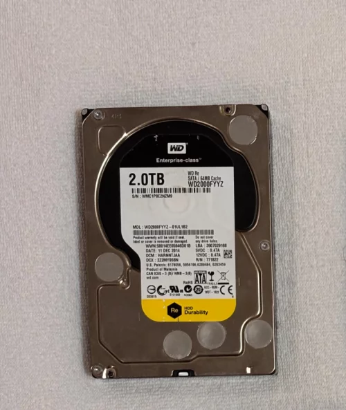 Жёсткий диск WD 2 Тб без ошибок как новый