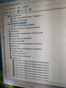 Геймерский компьютер на Ryzen 5 2400G/RX580 8GB