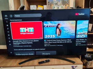 Телевизор LG 55SM9010PLA 4K 120 герц Smart TV