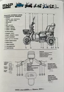 Трицикл электрический