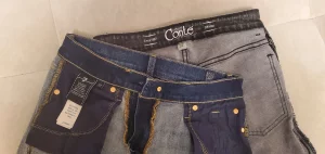 Продам джинсы размер 40-42 серые и синие по 5р