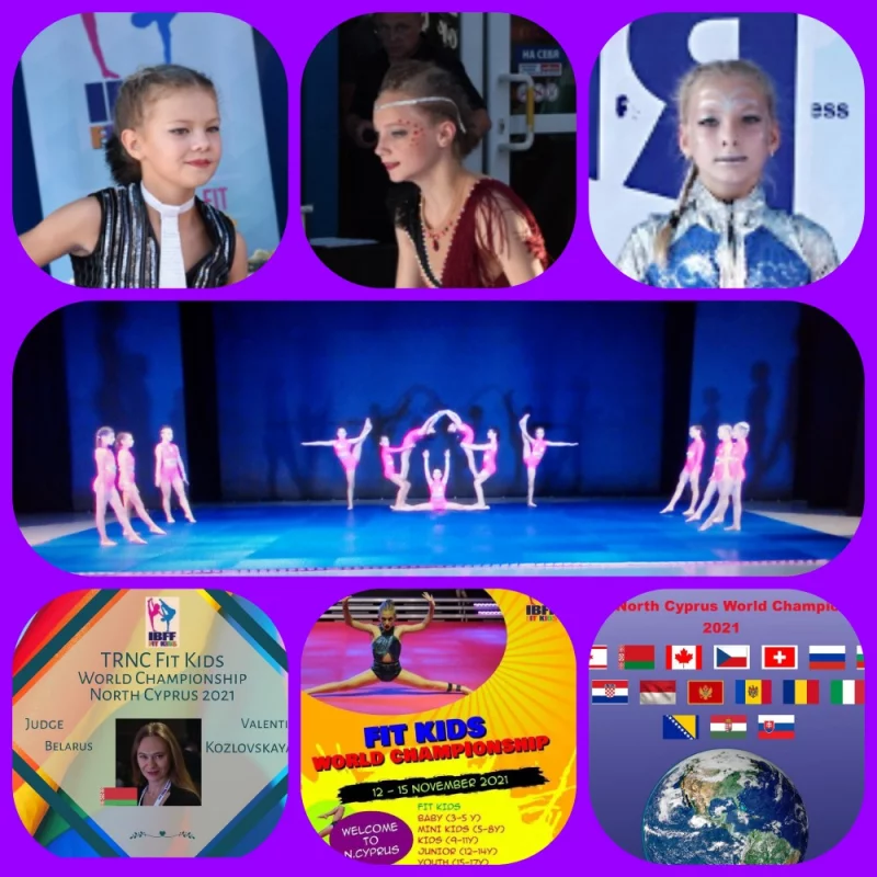 Чемпионы мира по FIT KIDS в «Олимпии»