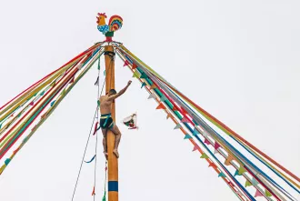 Масленица-2026 в Бобруйске: аттракционы, фаер-шоу, народные забавы и работа торговых рядов