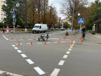 В Бобруйске стало на один диагональный переход больше