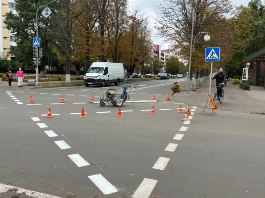 В Бобруйске стало на один диагональный переход больше