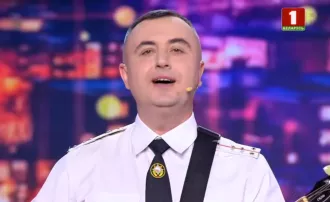 Инспектор пропаганды БГРОЧС Евгений Товстик отметился на шоу «Добрый вечер!» Беларусь 1
