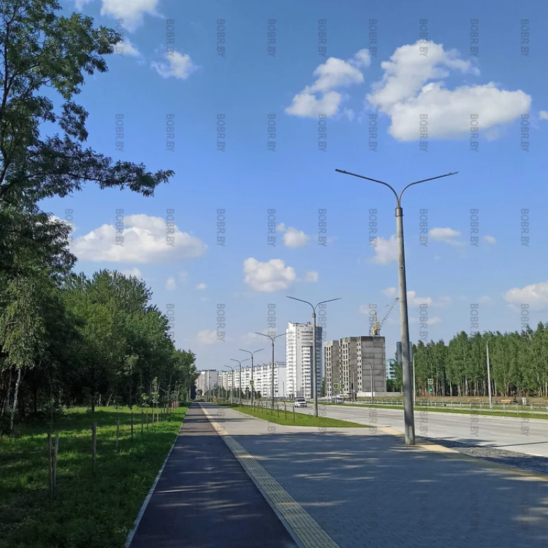 Проспект Строителей, вид на 5мкрн