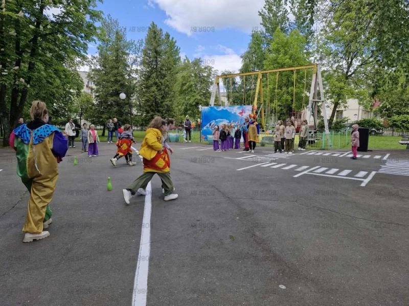 Открытие сезона в детском парке