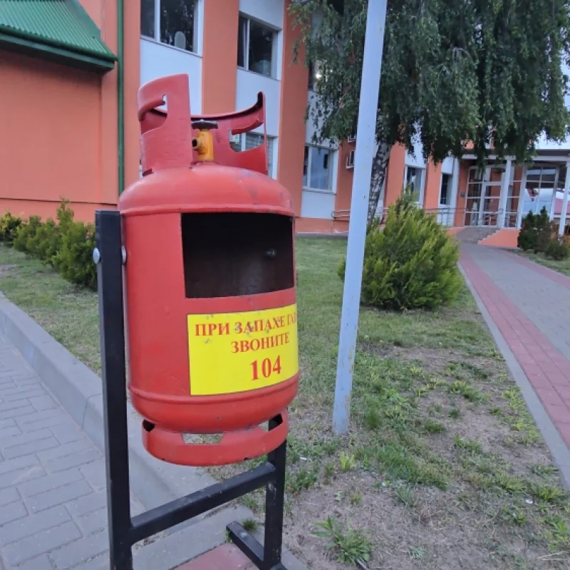 Мусора из газового баллона