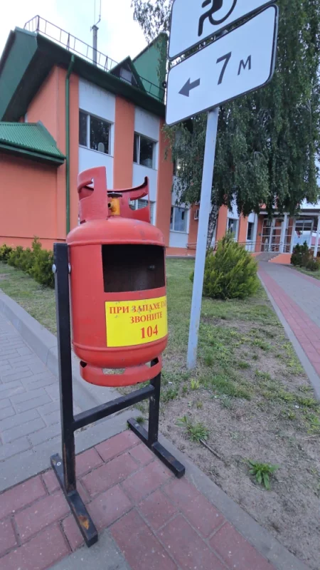 Мусора из газового баллона