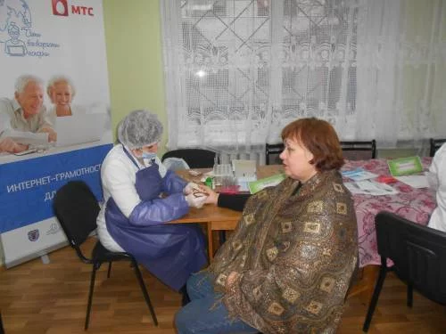 Акция «Здоровье пенсионеров»