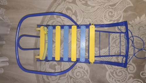 Санки детские Тимка с ручкой