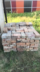 Кирпич б/у керамический печной