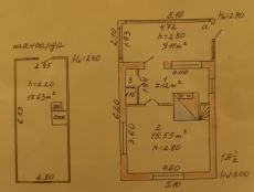 Дачный домик СТ "Родник" (Вишневский с/с)