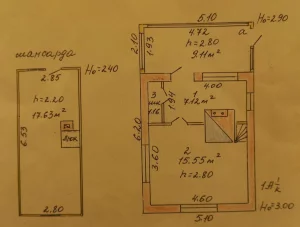 Дачный домик СТ "Родник" (Вишневский с/с)