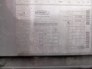 Полуприцеп грузовой