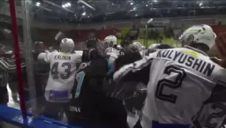 Массовая драка вспыхнула между «Динамо-Шинником» и питерским «Динамо»