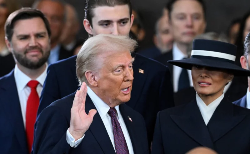 Дональд Трамп вступил в должность 47-го президента США