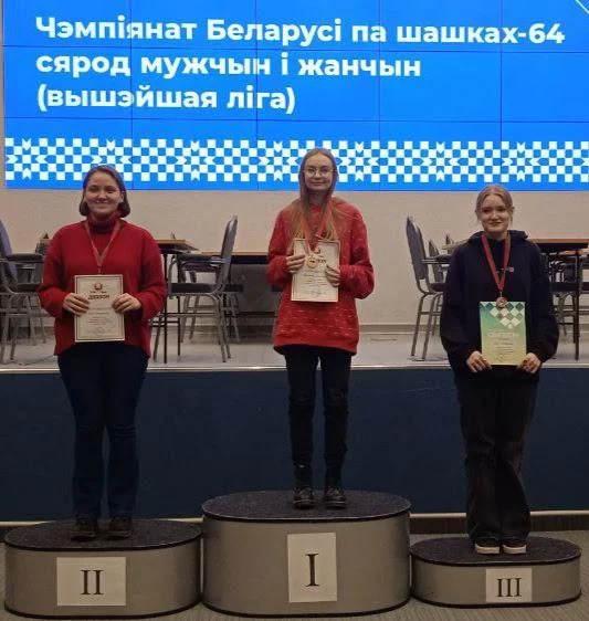 Бобруйчанка завоевала серебряную награду на чемпионате Беларуси по шашкам-64