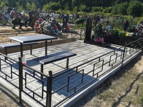 Благоустройство места захоронения