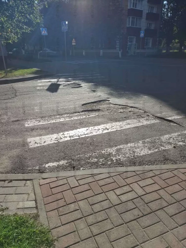 Современные и безопасные пешеходные только в Бобруйске, завидуйте