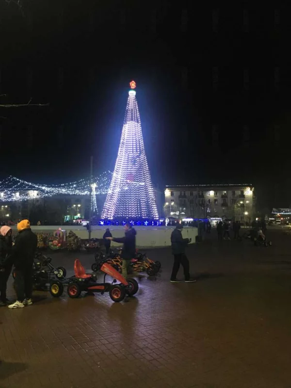 Первый день нового года